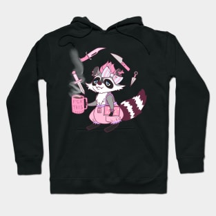 Fairy Kei Raccoon Hoodie